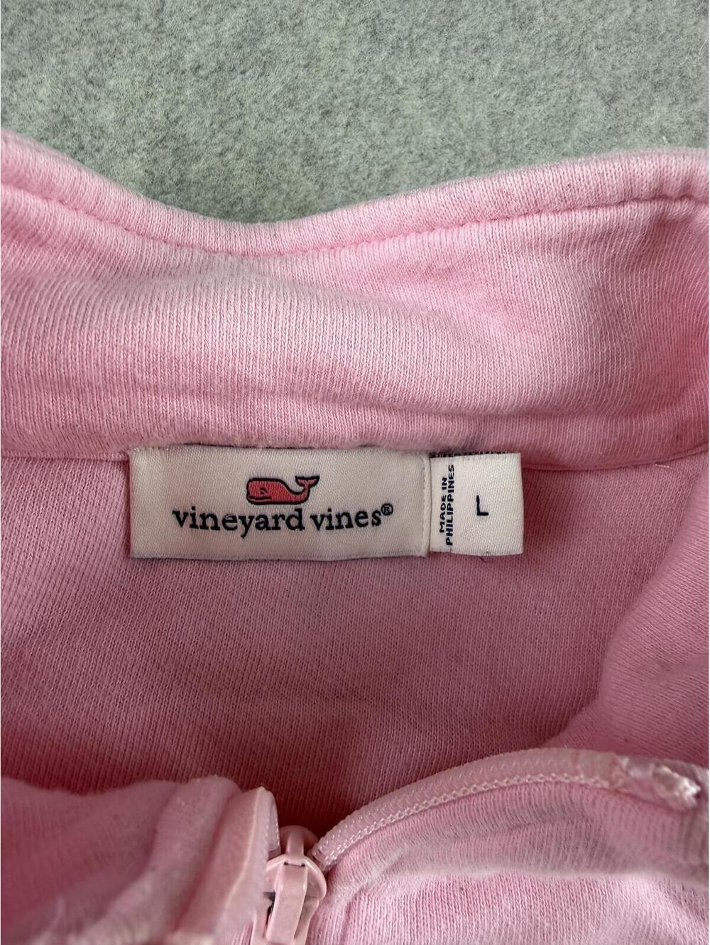 Vineyard Vines Shep 1/4 zip size L - Picture 7 of 8